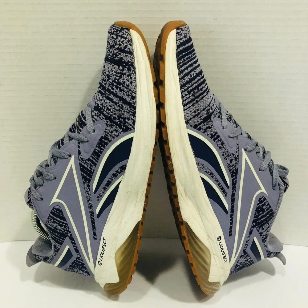 Reebok Liquifect Running Sneaker Shoe Women 8.5 Purple Fabric‎ Lt Wt Breathable